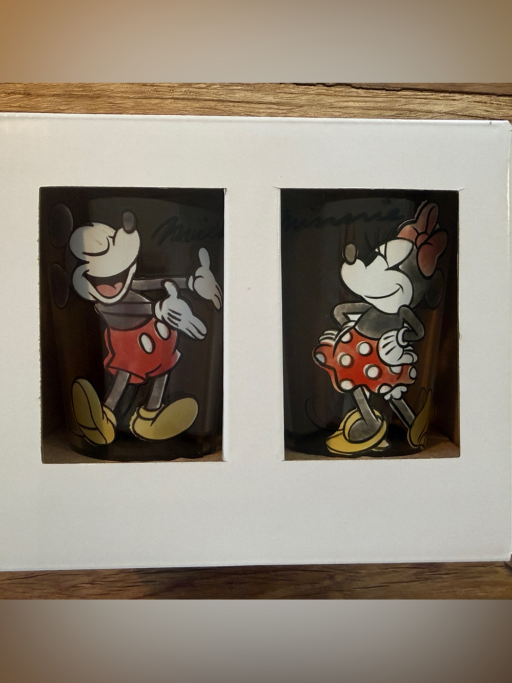 Disney Mickey and Friends Drinking Tumblers - White and Blue Box